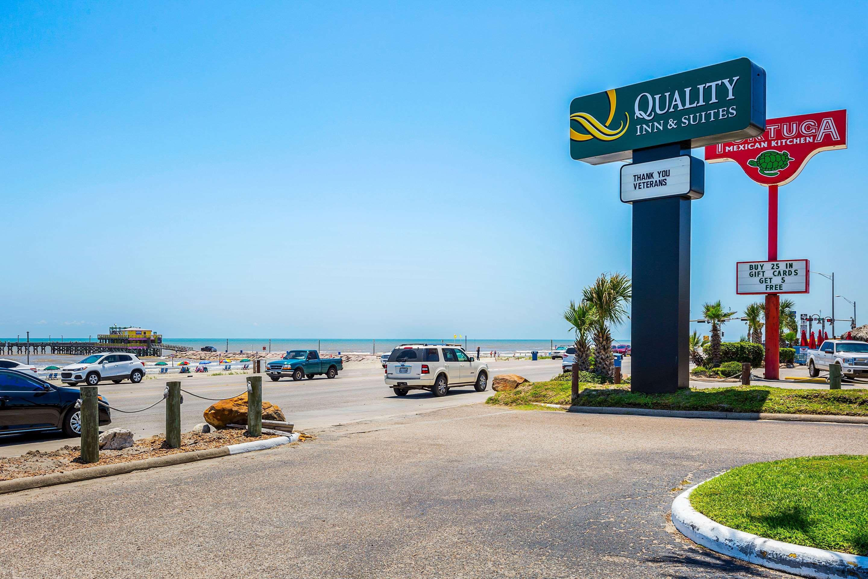 Quality Inn & Suites Galveston - Beachfront Dış mekan fotoğraf