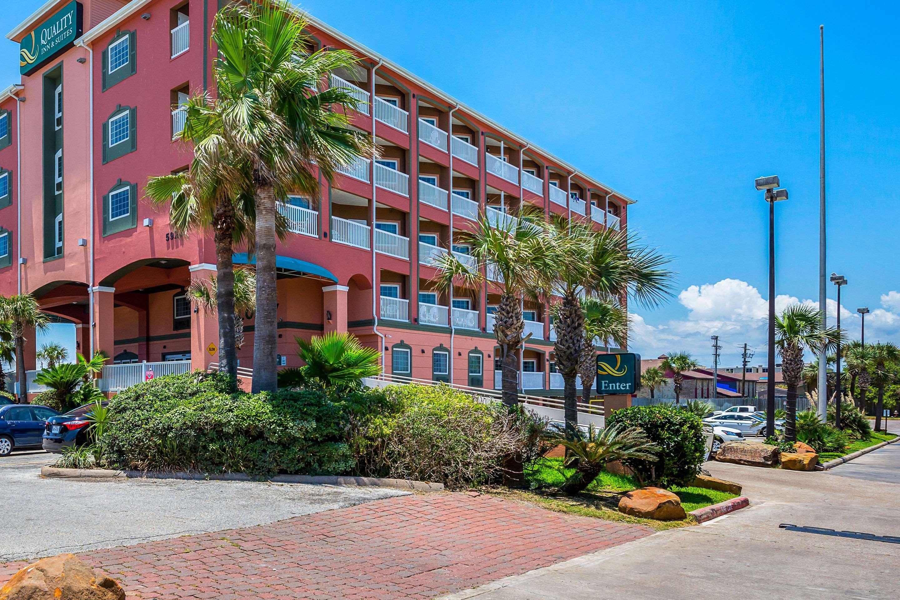 Quality Inn & Suites Galveston - Beachfront Dış mekan fotoğraf